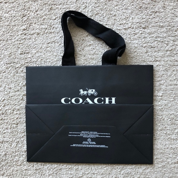 Authentic Coach Paper Shopping Bag. - Picture 2 of 2